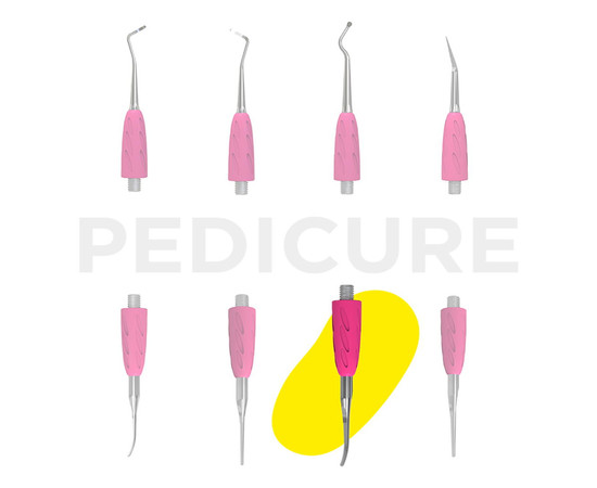 Изображение 6 Рабочая часть лопатки Staleks Pro Combo UNIQ 37 пилка с загнутым концом (WPPQ-37)