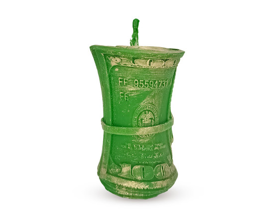 Изображение 2 Свеча из пчелиного воска "Доллар"