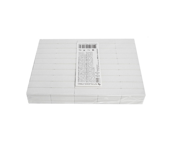 Изображение 8 Бафф для маникюра Staleks Pro mini EXPERT 51 прямоугольный 100/180 грит, 50 шт (одноразовый)