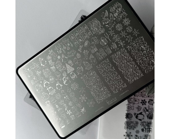 Изображение 3 Пластина для стемпинга Saga №13 New Year