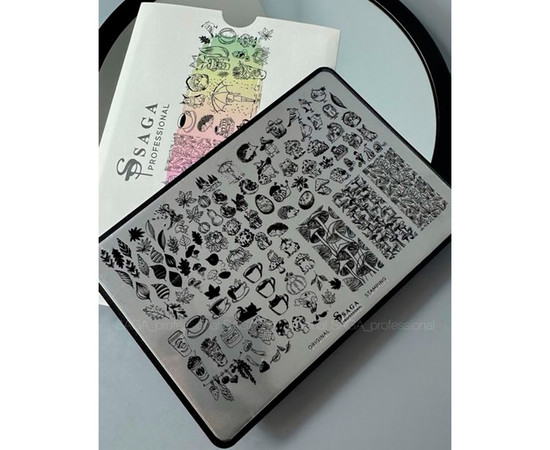 Зображення 2 Пластина для стемпінгу Saga №11 Аnimal