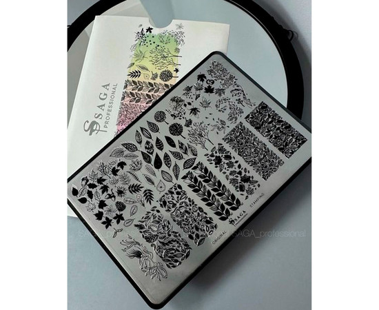 Изображение 2 Пластина для стемпинга Saga №12 Аutumn