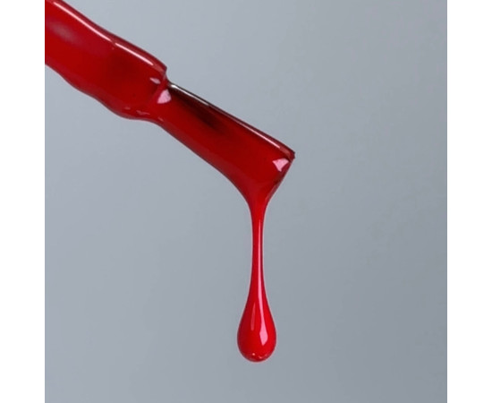 Зображення 6 Nails of the Day Color top 06 – класичний насичений червоний топ, 10 мл штрих, Об'єм (мл, г): 10, Колір: 06
