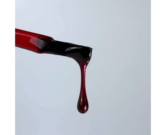 Зображення 6 Nails of the Day Color top Vitrage 07 – глибокий напівпрозорий бордовий вітражний топ, 10 мл, Об'єм (мл, г): 10, Колір: 07