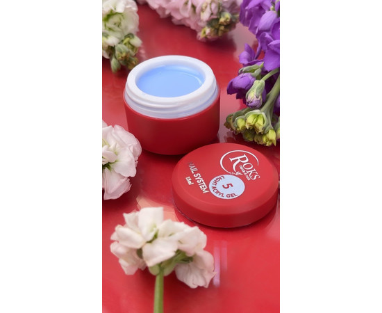 Изображение 2 Жидкий акрил-гель Roks Light Acryl Gel №5, 30 мл, Объем (мл, г): 30, Цвет: 05