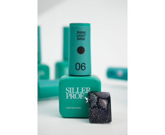 Изображение 5 База для гель-лака Siller Shine Light Base №06, 8 мл, Объем (мл, г): 8, Цвет: 06