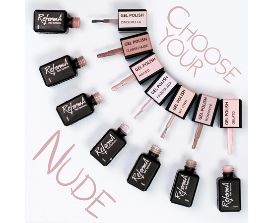Зображення 6 Гель-лак для нігтів ReformA Naked, 10 мл, Об'єм (мл, г): 10, Колір: Naked