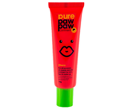 Зображення 2 Бальзам для губ відновлюючий Pure Paw Paw Ointment Cherry, 15 г, Об'єм (мл, г): 15, Колір: Cherry