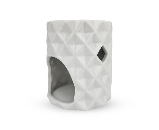 Зображення 2 Аромалампа "Вежа" керамічна, біла 