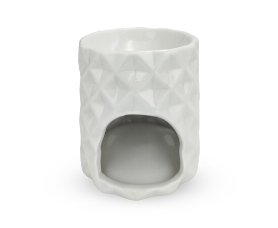 Зображення 3 Аромалампа "Вежа" керамічна, біла 