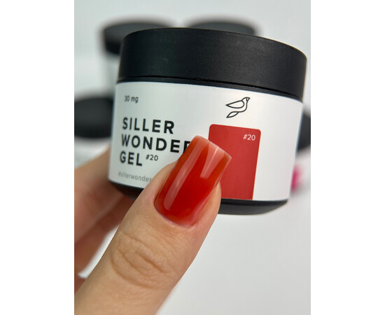 Изображение 2 Гель камуфлирующий Siller Wonder Gel №20, 30 мл, Объем (мл, г): 30, Цвет: 20