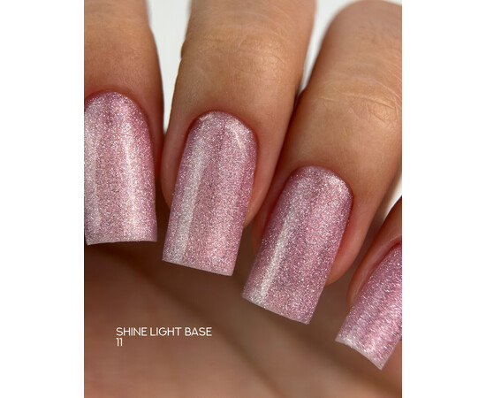 Изображение 4 База для гель-лака Siller Shine Light Base №11, 8 мл, Объем (мл, г): 8, Цвет: 11