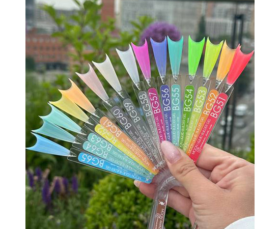 Изображение 2 Гель моделирующий Moon Full Liquid Builder Gel Shimmer с шиммером №BG58, 15 мл, Объем (мл, г): 15, Цвет: BG58