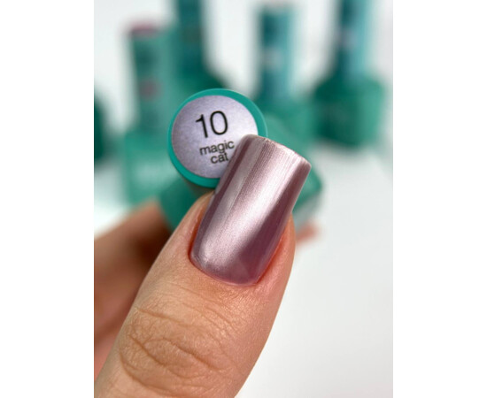 Изображение 2 Гель-лак для ногтей Siller Magic Cat №10, 8 мл, Объем (мл, г): 8, Цвет: 10