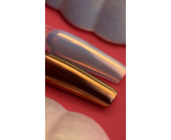 Зображення 2 Рідка втірка для нігтів Roks Liquid Chrome Powder №3, 5 г, Об'єм (мл, г): 5, Колір: 03