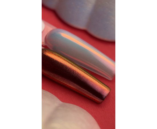 Зображення 2 Рідка втірка для нігтів Roks Liquid Chrome Powder №4, 5 г, Об'єм (мл, г): 5, Колір: 04