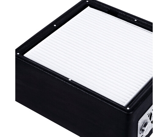 Зображення 10 Настільна витяжка для манікюру з фільтром НЕРА Formula Profi "PRO" чорна, 52 Вт