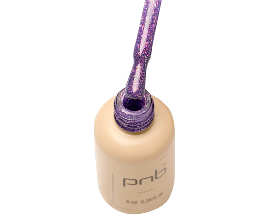 Изображение 3 Гель-лак для ногтей PNB 383 Midnight Spark, 8 мл , Объем (мл, г): 8, Цвет: 383