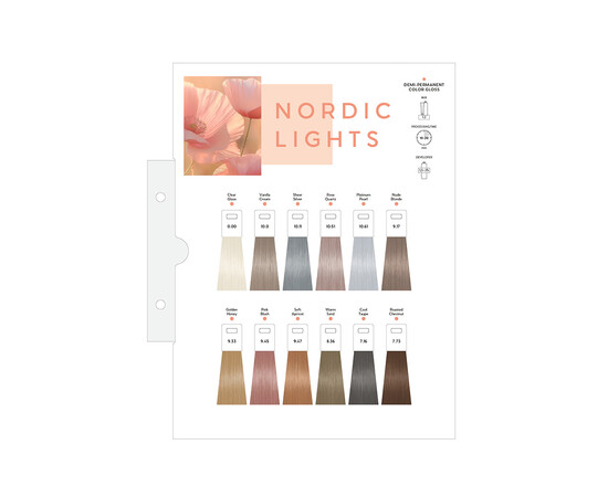 Изображение 2 Полуперманентная краска для волос Cutrin Aurora Nordic Lights 7.16 Cool Taupe (прохладный серо-коричневый), 60 мл, Объем (мл, г): 60, Цвет: 7.16