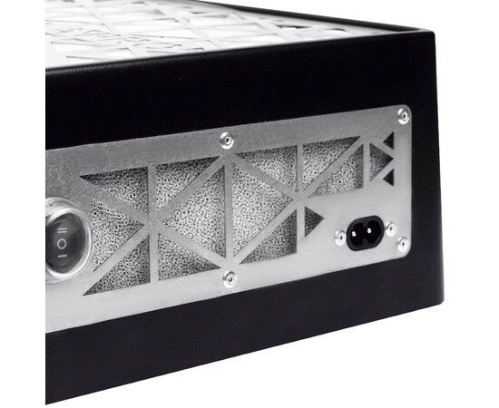 Зображення 6 Настільна витяжка для манікюру з фільтром НЕРА Formula Profi "PRO" чорна, 52 Вт