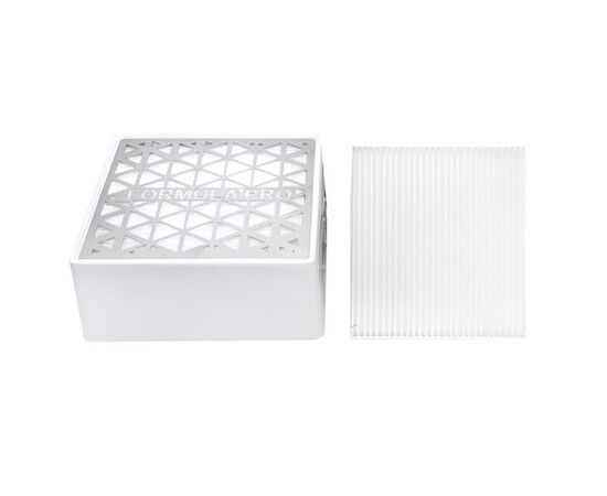 Зображення 7 Настільна витяжка для манікюру з фільтром НЕРА Formula Profi "PRO" біла, 52 Вт