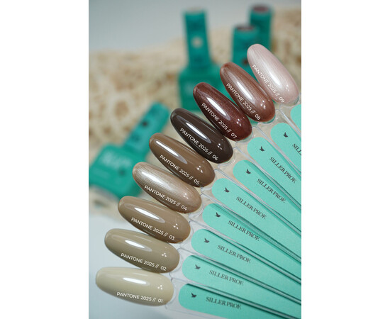 Зображення 4 Гель-лак для нігтів Siller Pantone №06, 8 мл, Об'єм (мл, г): 8, Колір: 06