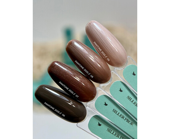 Зображення 2 Гель-лак для нігтів Siller Pantone №06, 8 мл, Об'єм (мл, г): 8, Колір: 06