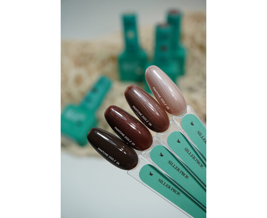 Зображення 3 Гель-лак для нігтів Siller Pantone №07, 8 мл, Об'єм (мл, г): 8, Колір: 07