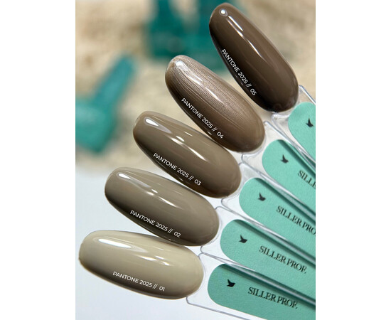 Зображення 2 Гель-лак для нігтів Siller Pantone №05, 8 мл, Об'єм (мл, г): 8, Колір: 05