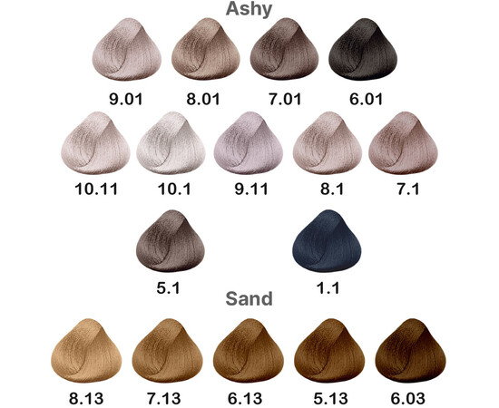 Изображение 2 Крем-краска для волос Kezy Involve Color 9.11 Intense Ash Very Light Blond (очень светлый блонд интенсивный пепельный), 100 мл, Объем (мл, г): 100, Цвет: 9.11