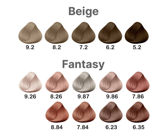 Зображення 2 Крем-фарба для волосся Kezy Involve Color 6.2 Beige Dark Blond (темний блонд бежевий), 100 мл, Об'єм (мл, г): 100, Колір: 6.2