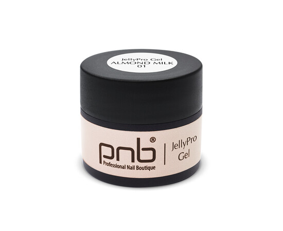 Изображение 2 Гель-желе для ногтей PNB JellyPro Gel 01 Almond Milk, 5 мл, Объем (мл, г): 5, Цвет: 01