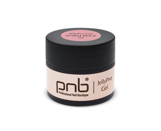 Зображення 2 Гель-желе для нігтів PNB JellyPro Gel 03 Warm Beige, 5 мл, Об'єм (мл, г): 5, Колір: 03