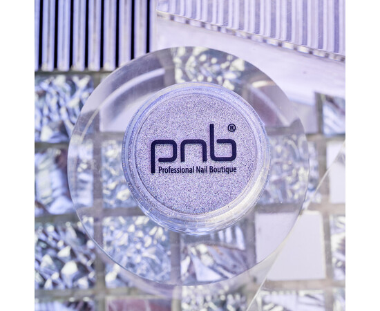 Зображення 4 Суха втирка з голографічним ефектом для дизайну нігтів PNB Prism, 1 г