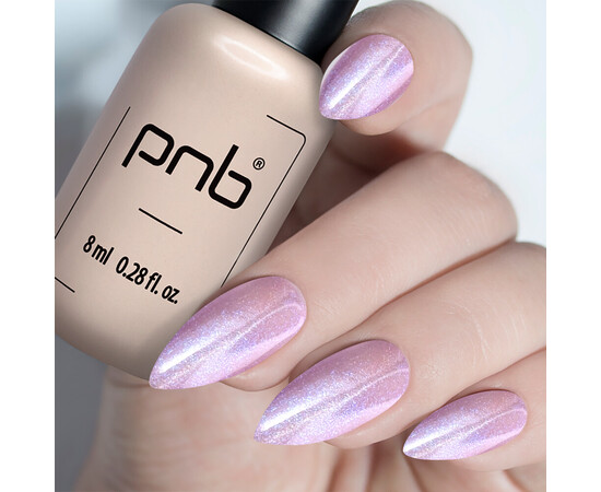 Зображення 3 Гель-лак для нігтів PNB Magnetic Gel Polish Glamour Cat 03 Rosy Flirty, 8 мл, Об'єм (мл, г): 8, Колір: 03