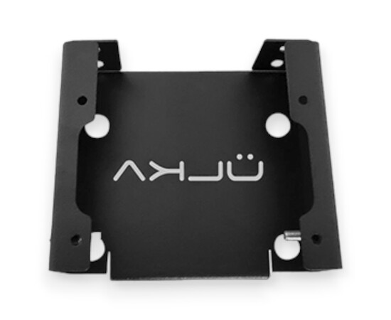 Изображение 6 Педикюрная вытяжка ÜLKA Premium черная с черной стойкой подушка черная крепление черное, 52 Вт