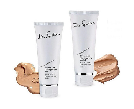 Изображение 2 Тональный крем темный для лица Dr.Spiller Hydro Colour Tinting Cream Dark, 50 мл