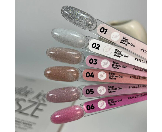 Зображення 2 Гель камуфлюючий Siller Gel Shine №03, 15 мл, Об'єм (мл, г): 15, Колір: 03