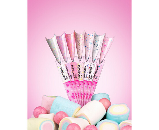 Изображение 3 Камуфлирующая база с поталью Pinx Cover Base Candyland 007, 8 мл, Объем (мл, г): 8, Цвет: 007