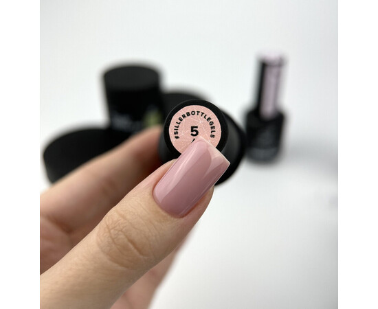 Зображення 3 Siller Bottle Gel №5 гель (персиковий), 15 мл, Об'єм (мл, г): 15, Колір: 005