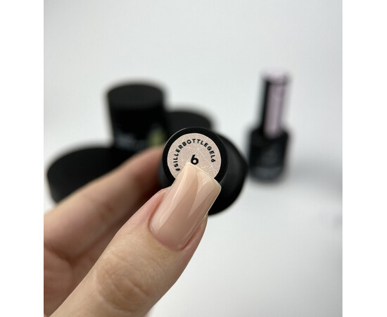 Зображення 3 Siller Bottle Gel №6 гель, 15 мл, Об'єм (мл, г): 15, Колір: 006