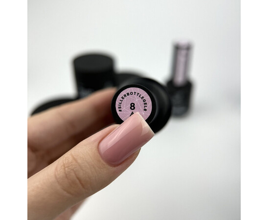 Зображення 3 Siller Bottle Gel №8 гель, 15 мл, Об'єм (мл, г): 15, Колір: 008