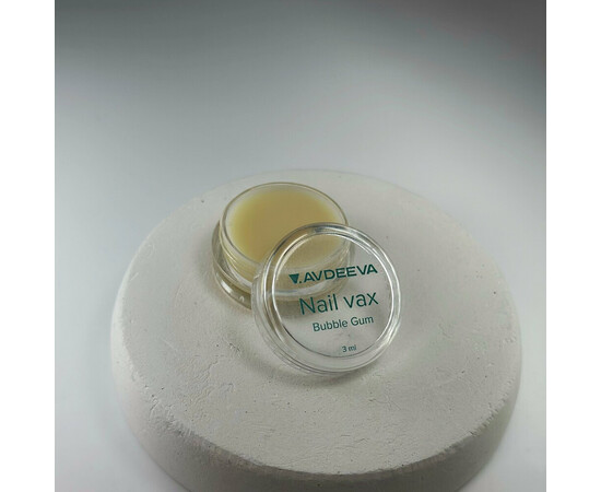 Зображення 2 Віск для нігтів Victoria Avdeeva Nail Vax Bubble Gum, 3 мл