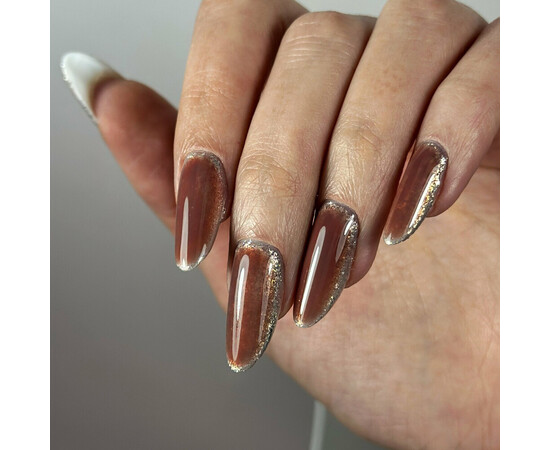 Изображение 2 Цветной топ для гель-лака Victoria Avdeeva Color Top 9 шоколадно-кофейный, 12 мл, Объем (мл, г): 12, Цвет: 09