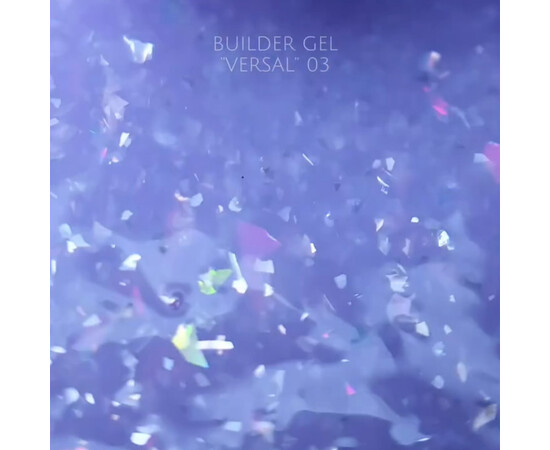 Зображення 2 Моделюючий гель для нігтів з поталлю Oxxi Professional Versal Builder Gel №03, 15 мл, Об'єм (мл, г): 15, Колір: 03