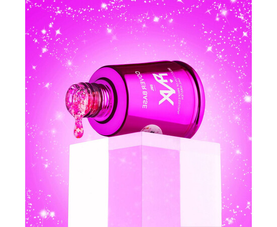 Зображення 2 Камуфлююча база з блискітками Pinx Cover Base Starlight 002, 8 мл, Об'єм (мл, г): 8, Колір: 002