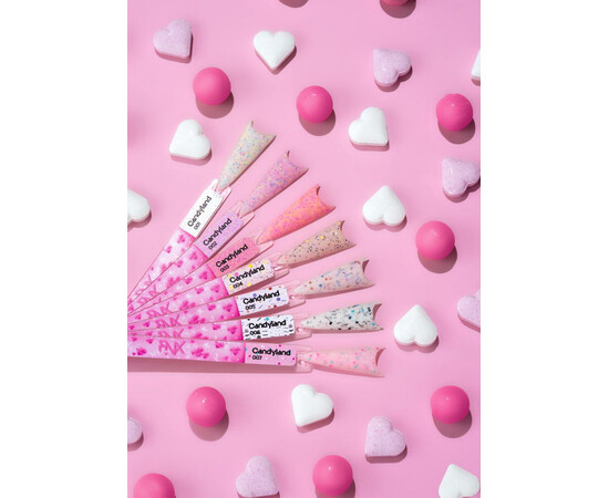 Изображение 4 Камуфлирующая база с поталью Pinx Cover Base Candyland 006, 8 мл, Объем (мл, г): 8, Цвет: 006