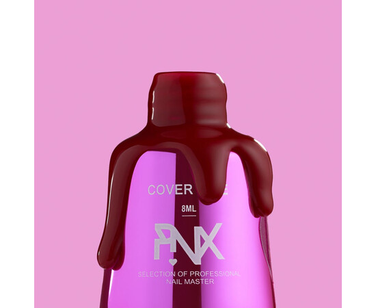 Зображення 2 Камуфлююча база Pinx Cover Base Vampire Love 004, 8 мл, Об'єм (мл, г): 8, Колір: 004