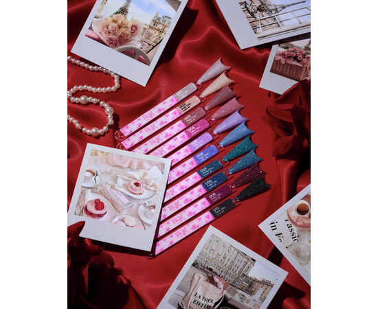 Изображение 3 Гель для донаращивания и укрепления ногтей Pinx Liquid builder Gel Paris Chic 010, 8 мл, Объем (мл, г): 8, Цвет: 010