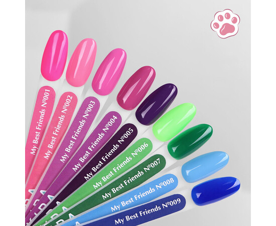 Зображення 4 Гель-лак Kira Nails My Best Friends №002, 6 мл, Об'єм (мл, г): 6, Колір: 002